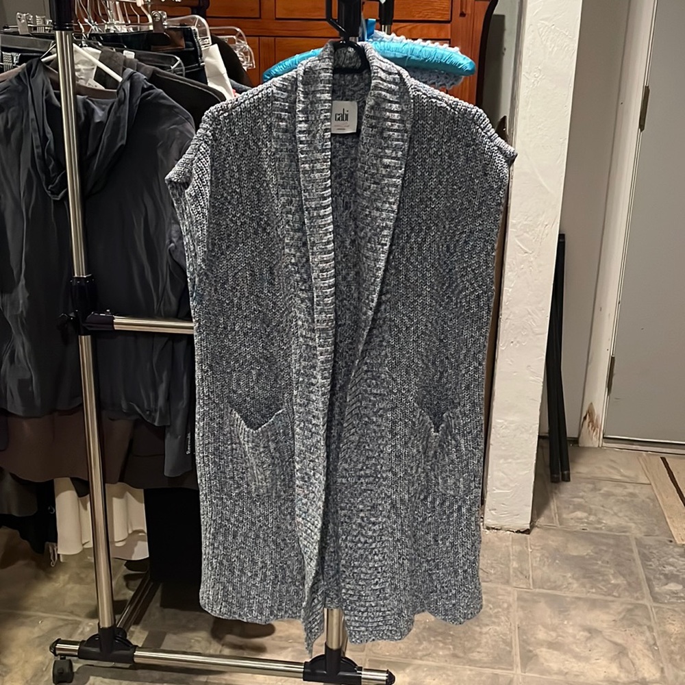 Napa knit Vest by Cabi.